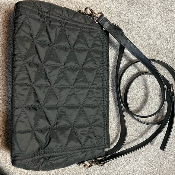 Kate Spade Black Quilted Women's Miri crossbody bag EUC - Picture 7 of 12